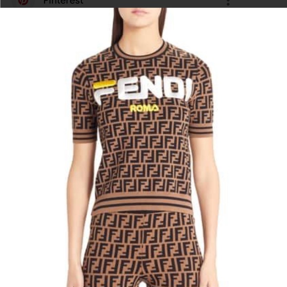 Authentic Fendi x Fila Colab Knitted Sweater - Picture 11 of 15